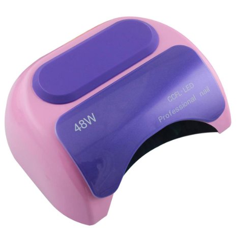 LKE 48W Nail Polish Gel Art Tools Professional CCFL LED UV Lamp Light 110-220V Nail Dryer Automatic Induction 10s 20s 30s Timer