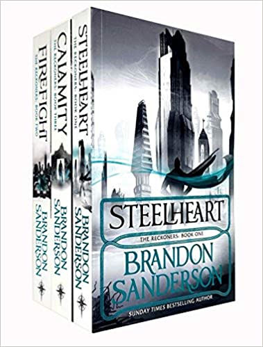 Reckoners Series 3 Books Collection Set by Brandon Sanderson ( Steelheart, Firefight, Calamity)