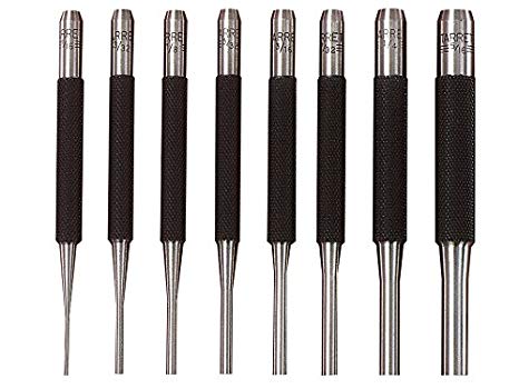 Starrett S565PC Drive Pin Punch Set (8 Pieces)