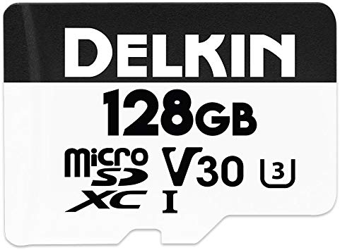 Delkin DDMSDW660128 Devices 128GB Advantage microSDXC UHS-I (U3/V30) Memory Card