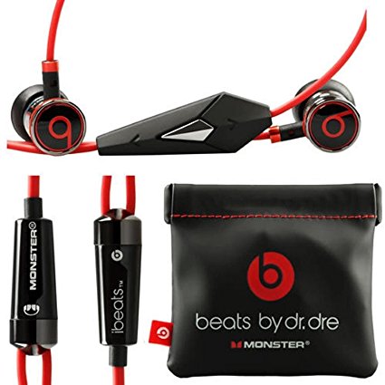 Monster Beats by Dr Dre iBeats Headphones with ControlTalk (iBeats Black)