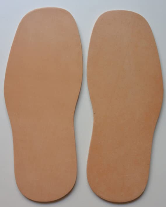 Full Soles Veg Tooling Leather Shoe Boot Repair Replacement 4-5.5 mm New XL (6 mm)