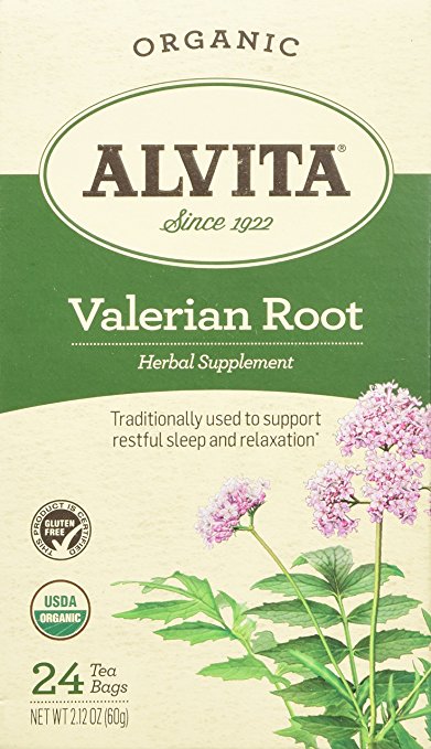Alvita Organic Herbal Valerian Tea, 24 Count