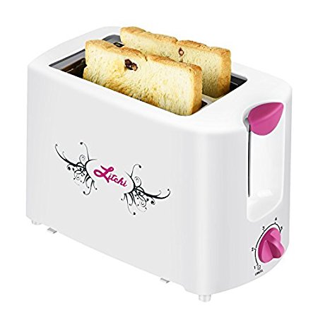 Toaster 2 Slice,Adjustable Temperature Control With Wide Slot Classic Oval For Bagels (TS-0)
