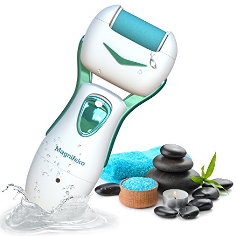 Rechargeable Electric Callus Remover, Safe Pedicure Tools with Extra Roller Heads,Boost Motor Technology foot File Remove Dead Skin From Feet Fast