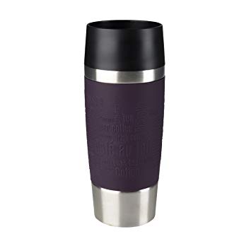 Tefal Travel Mug, Stainless Steel, Purple, 0.36 L