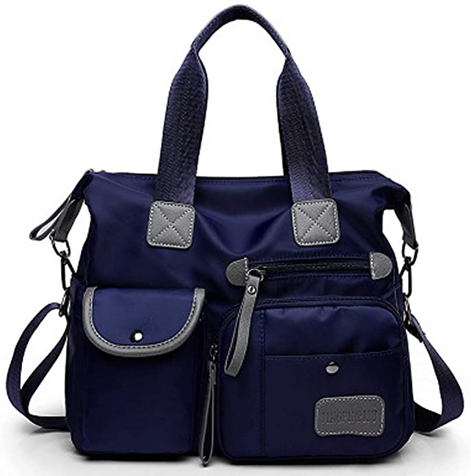 FiveloveTwo Nylon Hobo Top-handle Bags Shoulder Crossbody Bag Totes Satchels Clutches Handbags and Purses