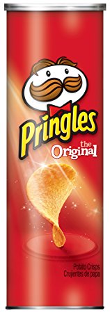 Pringles Original Potato Crisps, 5.2 oz