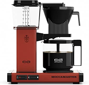 Technivorm Moccamaster KBG Coffee Machine, Brick Red