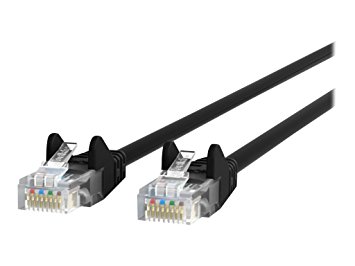 Belkin CAT6 Snagless Patch Cable, RJ45 (Black)