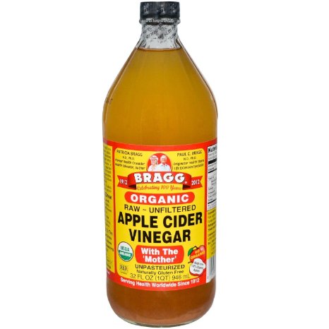 Bragg USDA Organic Raw Apple Cider Vinegar 32 oz | Gluten Free (Pack 1)