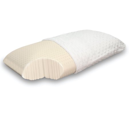 Classic Brands 100 Percent Natural Talalay Latex Foam Pillow Medium Firm High Loft Queen Size