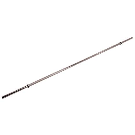 CAP Barbell Standard 1-inch Chrome Bar, 6-feet