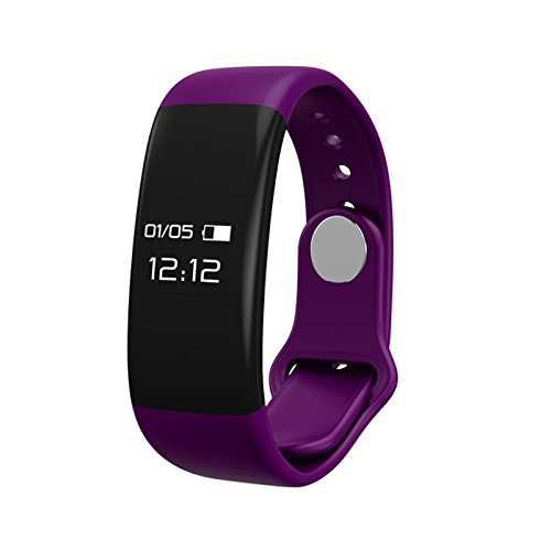 Fitness tracker, B2Future Bluetooth Fitness Tracker Watch, Waterproof OLED Screen Fitness Tracker Smartwatch with Heart Rate Monitor Pedometer Smart Wristband Band