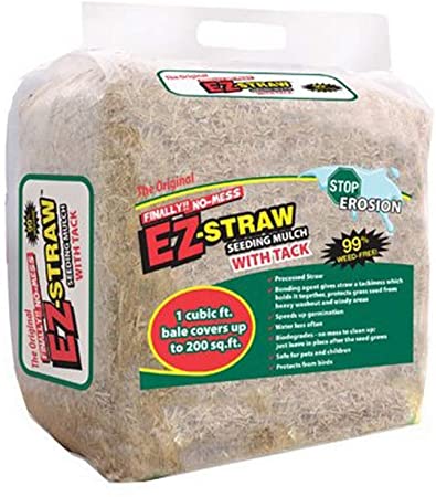 EZ Straw Seeding Mulch with Tack