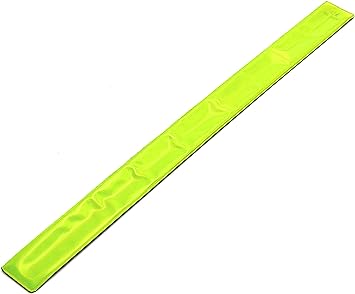 Sport Direct™ 3M® Scotchlite® Hi Vis Reflective Arm/Ankle Band Conforms To CE EN 13356 Reflectivity Standard, Bicycle, Bike, Cycling/Walking Running Snap Wrap CE EN13356 Approvals