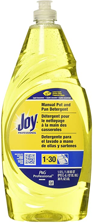 Procter & Gamble Commercial PAG45114 Joy Dish Soap, Lemon Scent, 38 Oz