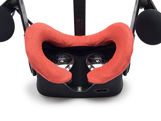 Oculus Rift VR Cover - Red (2 Pack) 100% Cotton