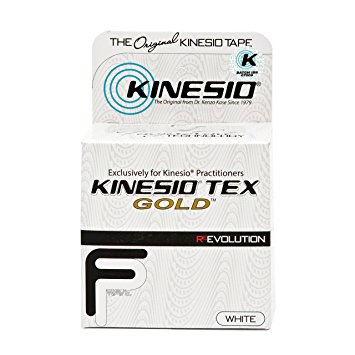 Kinesio Tex Gold Joint Support Bandage, White, 2 Inch x 16.4 Feet