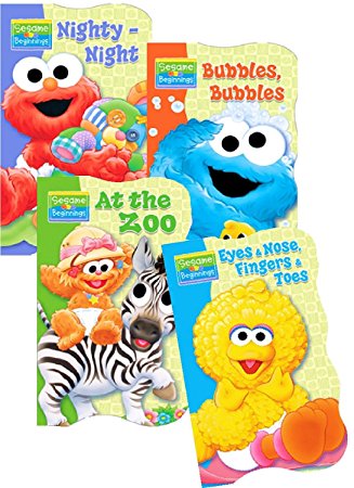 Sesame Street Beginnings Board Books - Set of Four