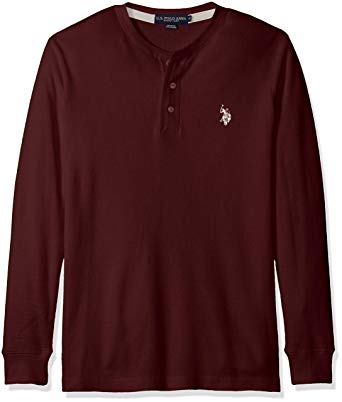 U.S. Polo Assn. Men's Long Sleeve Thermal Henley