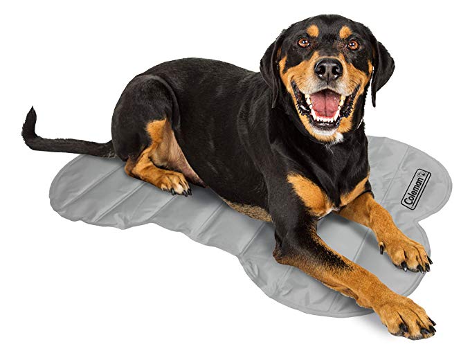 Coleman Pressure Activated Comfort Cooling Gel Pet Pad Mat in Medium 24"x30", For Medium Pets, Keep your pet cool, and reduce joint pain. Year Round Use 100% safe non-toxic materials