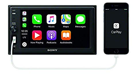 Sony XAV-AX1000 Apple CarPlay Bluetooth 6.2" In Dash Digital Car Stereo Receiver