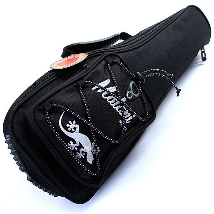 Deluxe Tenor Ukulele Gig Bag: 10mm Padded Soft Carry Case for Uke, Ukelele