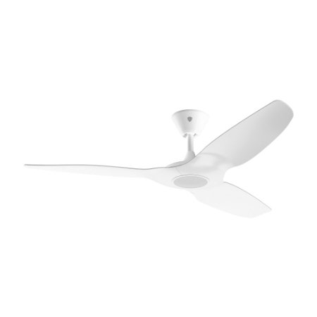 Haiku Home L Series 52-inch Indoor/Outdoor Wi-Fi Enabled White Ceiling Fan with LED Light, Works with Alexa