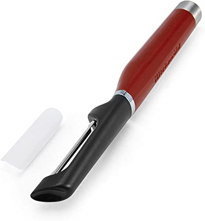 KitchenAid Gourmet Euro Peeler, 8.7-Inch, Red