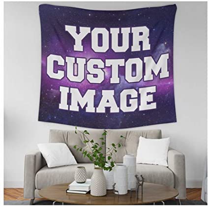 Samantha Custom Wall Tapestry, Custom Backdrop, Custom Wedding Tapestry, Personalized Image, Custom Image, Made to Order (51''WX60''L)