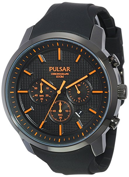 Seiko Men's PT3207 Pulsar Chronograph Watch