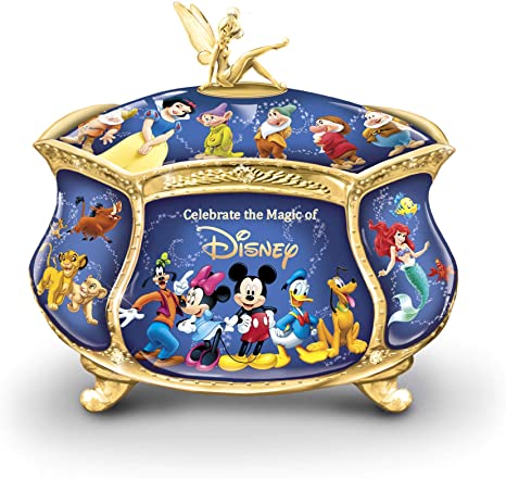 Bradford Exchange The Ultimate Disney Heirloom Porcelain Music Box