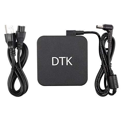 Dtk Ac Laptop Adapter Charger for ASUS K55 K55A K55N K55VD K53E K52F K50I K50IJ K52J K53 K53SV K53TA K53U K55VM K60IJ K73E N53 N56VZ N56V N56VJ N56DP N56VM N76 Power Cord Output:19V 4.74A 90W