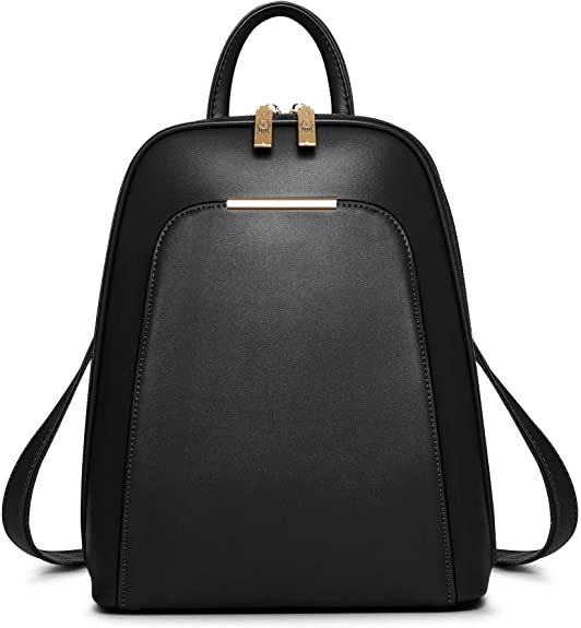 Tom Clovers Women Leather Backpack Daypack Casual Fashion Bag for Ladies Girls