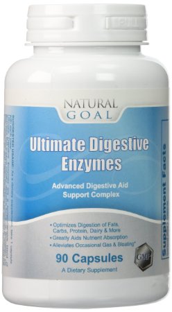 Ultimate Digestive Enzymes - Advanced Digestive Aid Support Complex 90 Caps - Optimizes Digestion of Fats Carbs Protein Dairy and More - Aid Nutrient Absorption - Lifetime 100 Money Back Guarantee