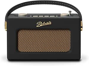 Roberts Revival Uno BT Dab /FM/Bluetooth Radio Portable Radio réveil, Noir