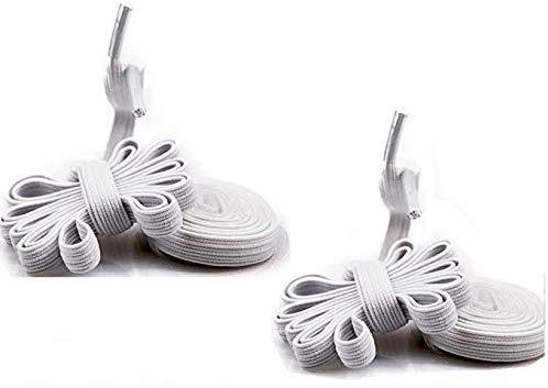 DB No Tie Shoelaces - Flat Elastic Laces with Adjustable Tension - Slip-on Any Shoes