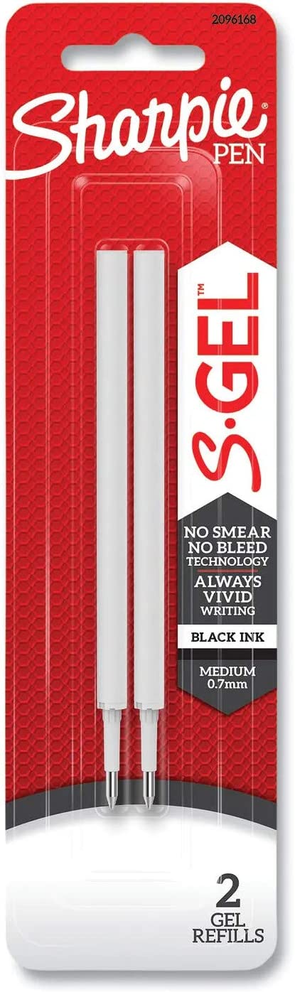 Sharpie S-Gel Pen Refill - 0.7mm Medium Point - Black Ink (2096168)