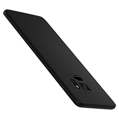 Spigen Air Skin Galaxy S9 Case with Minimal Thin and Slim Form Fitted Lightweight Cover for Samsung Galaxy S9 (2018) - Black