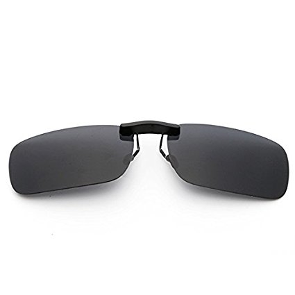 Clip On Sunglasses Men's Titanium Flexible Polarized Lenses Glasses Laura Fairy