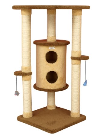 Armarkat Cat tree Furniture Condo, Height -50-Inch to 60-Inch