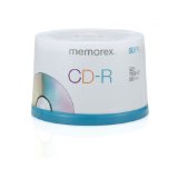 Memorex 700MB80-Minute 52x Data CD-R Media 50-Pack Spindle