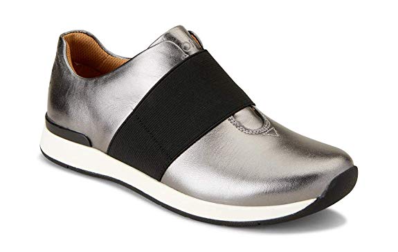 Vionic Women's Cosmic Codie Metallic Slip-On Sneaker - Ladies Casual Walking Shoes with Concealed Orthotic Arch Support