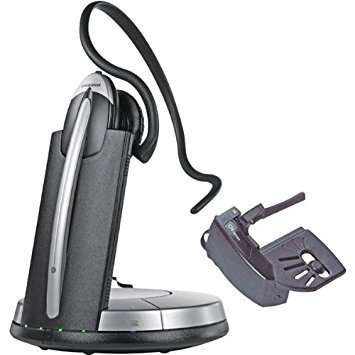 GN Netcom Jabra GN9350e Dual-Connection Wireless Headset with GN1000 RHL for Desk and IP Telephony