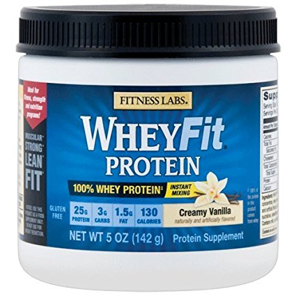 Fitness Labs WheyFit Protein (5 Ounces, Creamy Vanilla)