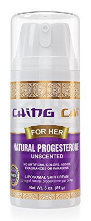 Natural Progesterone | 65 Pumps 1300 Mg Of Progesterone | Organic, Gluten-Free, Vegan, Gmo-Free | No Artificial Colors, Added Fragrances Or Parabens | 3 oz. Bottle