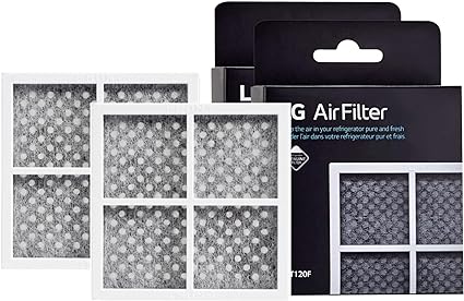 Refrigerator Air Filter Replacement for LG LT120F,Compatible with Kenmore Elite Replace 46-9918, 469918, 9918, ADQ73214402, ADQ73214403, ADQ73214404, ADQ73334008