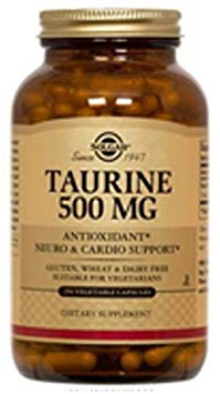 Solgar, Taurine 500 Mg, 100 Veggie Capsules