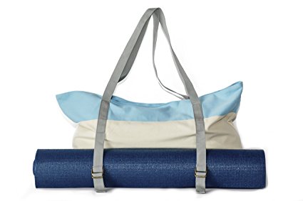 Peak To Prairie Soft Canvas Yoga Mat/Gym Tote Bag